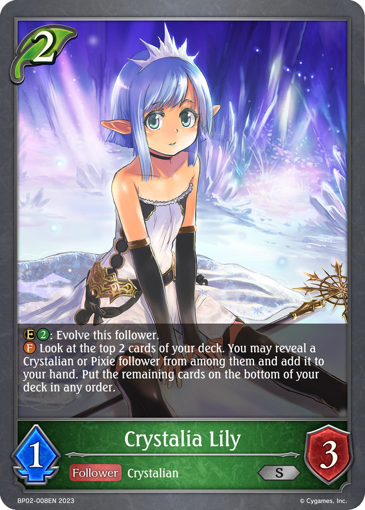 Crystalia Lily (BP02-008EN) [Reign of Bahamut] - Card Brawlers | Quebec | Canada | Yu-Gi-Oh!