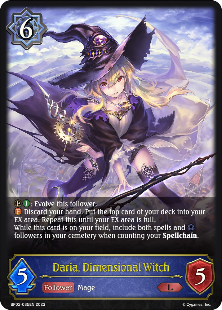 Daria, Dimensional Witch (BP02-035EN) [Reign of Bahamut] - Card Brawlers | Quebec | Canada | Yu-Gi-Oh!