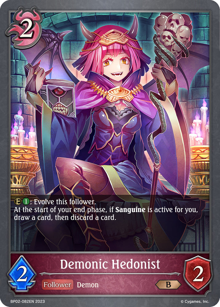 Demonic Hedonist (BP02-082EN) [Reign of Bahamut] - Card Brawlers | Quebec | Canada | Yu-Gi-Oh!