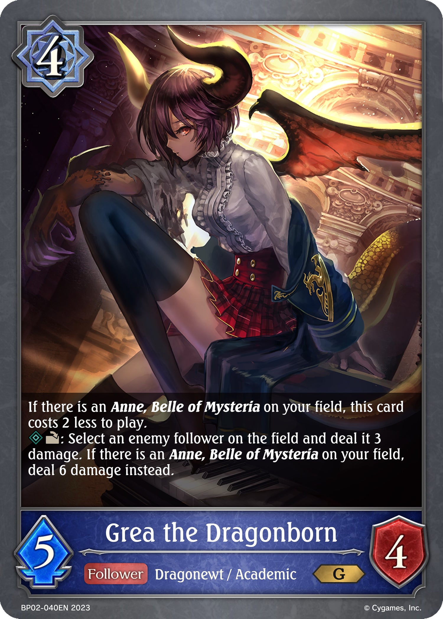 Grea the Dragonborn (BP02-040EN) [Reign of Bahamut] - Card Brawlers | Quebec | Canada | Yu-Gi-Oh!