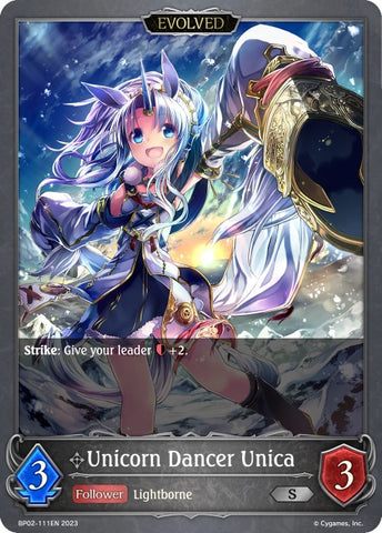 Unicorn Dancer Unica (BP02-111EN) [Reign of Bahamut] - Card Brawlers | Quebec | Canada | Yu-Gi-Oh!