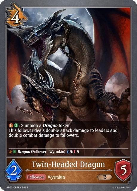 Twin-Headed Dragon (BP02-067EN) [Reign of Bahamut] - Card Brawlers | Quebec | Canada | Yu-Gi-Oh!