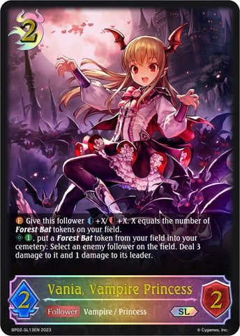 Vania, Vampire Princess (BP02-SL13EN) [Reign of Bahamut] - Card Brawlers | Quebec | Canada | Yu-Gi-Oh!