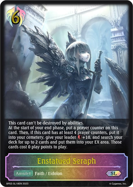 Enstatued Seraph (BP02-SL18EN) [Reign of Bahamut] - Card Brawlers | Quebec | Canada | Yu-Gi-Oh!