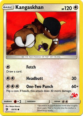 Kangaskhan (55/70) (Charizard Stamp #53) [Battle Academy 2020] - Card Brawlers | Quebec | Canada | Yu-Gi-Oh!