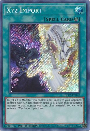 Xyz Import [DLCS-EN145] Secret Rare - Card Brawlers | Quebec | Canada | Yu-Gi-Oh!