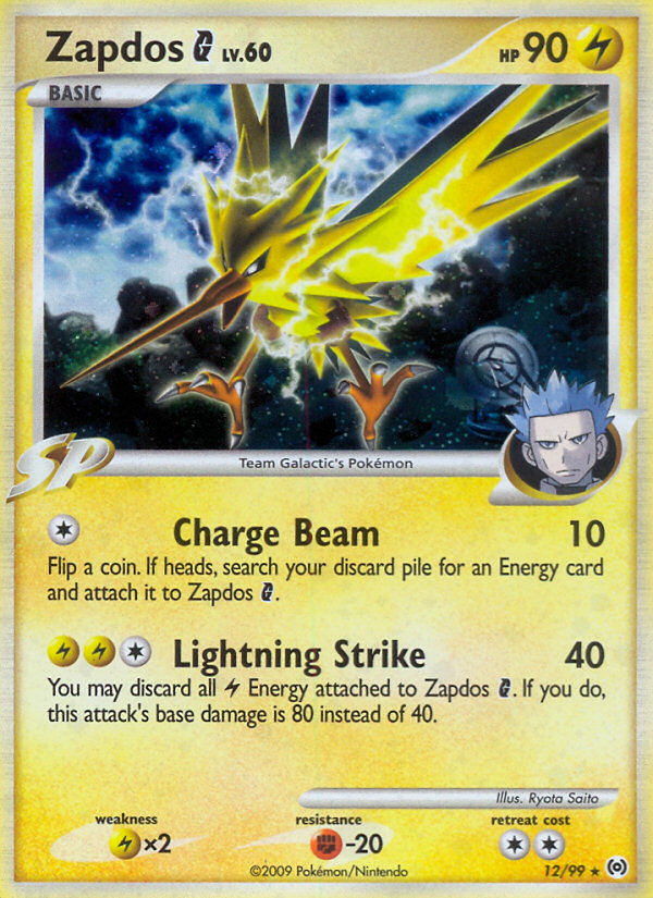 Zapdos G (12/99) [Platinum: Arceus] - Card Brawlers | Quebec | Canada | Yu-Gi-Oh!
