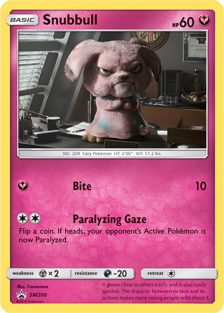 Snubbull (SM200) [Sun & Moon: Black Star Promos] - Card Brawlers | Quebec | Canada | Yu-Gi-Oh!