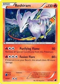 Reshiram (17/116) (Cosmos Holo) [Black & White: Plasma Freeze] - Card Brawlers | Quebec | Canada | Yu-Gi-Oh!