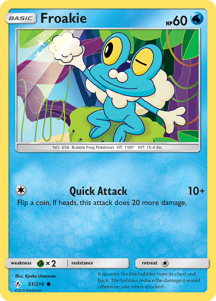 Froakie (51/214) [Sun & Moon: Unbroken Bonds] - Card Brawlers | Quebec | Canada | Yu-Gi-Oh!