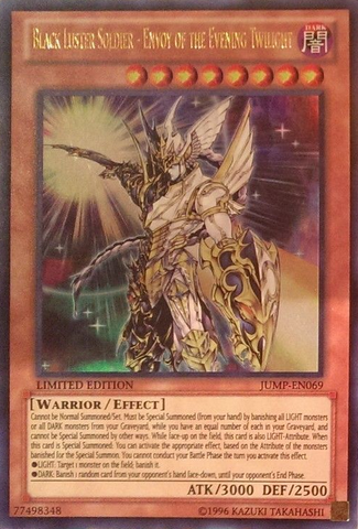 Black Luster Soldier - Envoy of the Evening Twilight [JUMP-EN069] Ultra Rare - Yu-Gi-Oh! - Card Brawlers | Quebec | Canada |