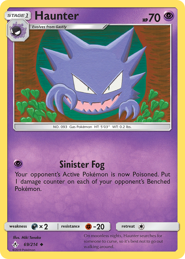 Haunter (69/214) [Sun & Moon: Unbroken Bonds] - Card Brawlers | Quebec | Canada | Yu-Gi-Oh!