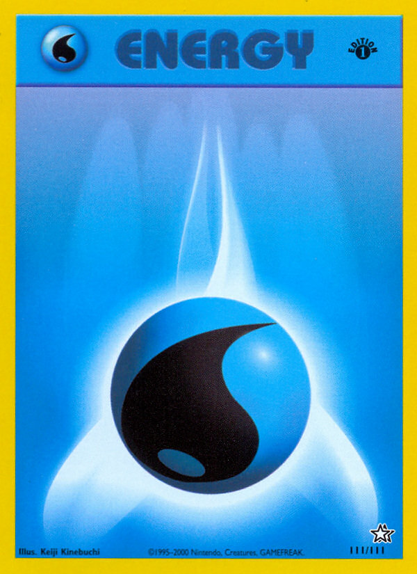 Water Energy (111/111) [Neo Genesis 1st Edition] - Card Brawlers | Quebec | Canada | Yu-Gi-Oh!