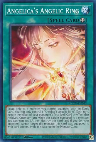 Angelica's Angelic Ring [AGOV-EN065] Common - Card Brawlers | Quebec | Canada | Yu-Gi-Oh!