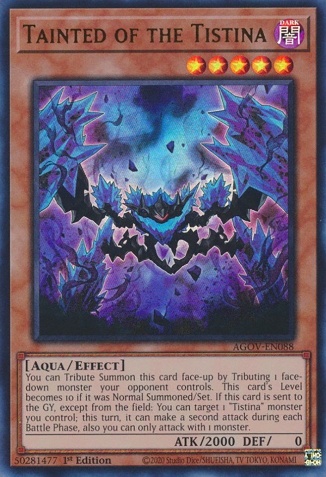 Tainted of the Tistina [AGOV-EN088] Ultra Rare - Card Brawlers | Quebec | Canada | Yu-Gi-Oh!