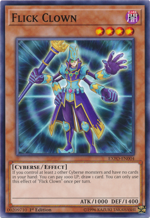 Flick Clown [EXFO-EN004] Common - Card Brawlers | Quebec | Canada | Yu-Gi-Oh!