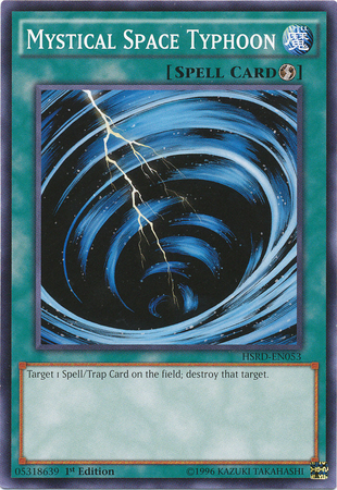 Mystical Space Typhoon [HSRD-EN053] Common - Card Brawlers | Quebec | Canada | Yu-Gi-Oh!