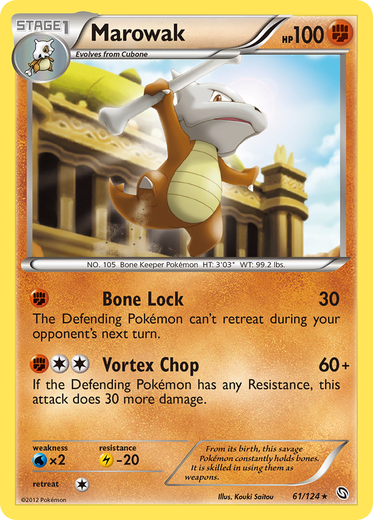 Marowak (61/124) [Black & White: Dragons Exalted] - Card Brawlers | Quebec | Canada | Yu-Gi-Oh!