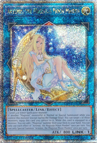 Artemis, the Magistus Moon Maiden [RA01-EN049] Quarter Century Secret Rare - Card Brawlers | Quebec | Canada | Yu-Gi-Oh!