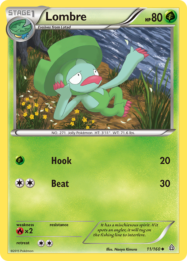 Lombre (11/160) [XY: Primal Clash] - Card Brawlers | Quebec | Canada | Yu-Gi-Oh!
