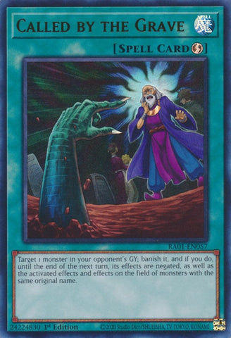 Called by the Grave [RA01-EN057] Ultra Rare - Card Brawlers | Quebec | Canada | Yu-Gi-Oh!