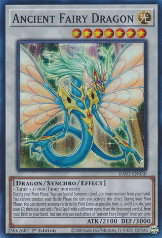 Ancient Fairy Dragon [RA01-EN030] Super Rare - Card Brawlers | Quebec | Canada | Yu-Gi-Oh!