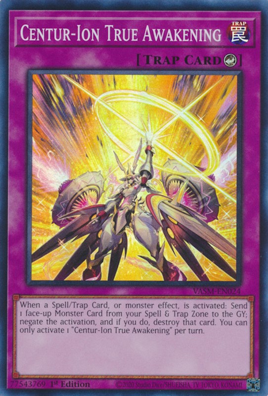 Centur-Ion True Awakening [VASM-EN024] Super Rare - Card Brawlers | Quebec | Canada | Yu-Gi-Oh!