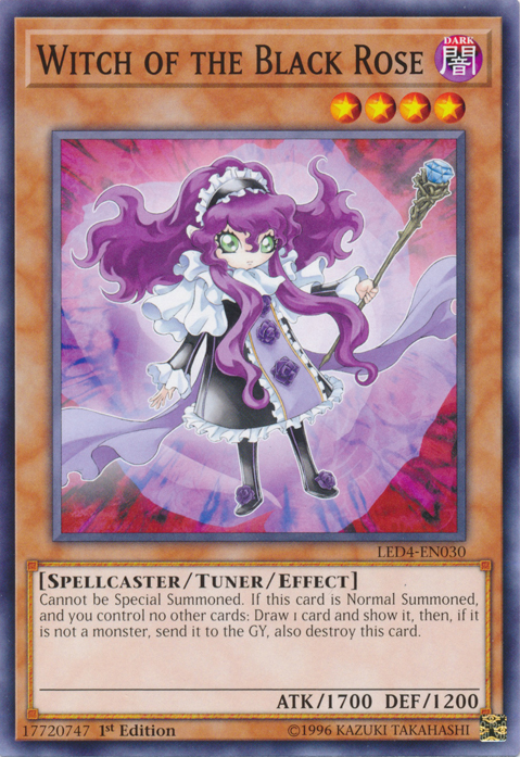 Witch of the Black Rose [LED4-EN030] Common - Card Brawlers | Quebec | Canada | Yu-Gi-Oh!