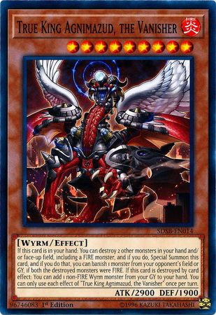 True King Agnimazud, the Vanisher [SDSB-EN014] Common - Card Brawlers | Quebec | Canada | Yu-Gi-Oh!