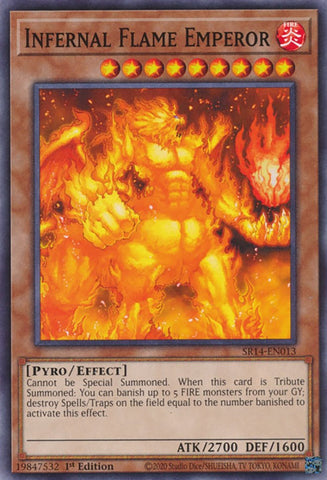 Infernal Flame Emperor [SR14-EN013] Common - Card Brawlers | Quebec | Canada | Yu-Gi-Oh!