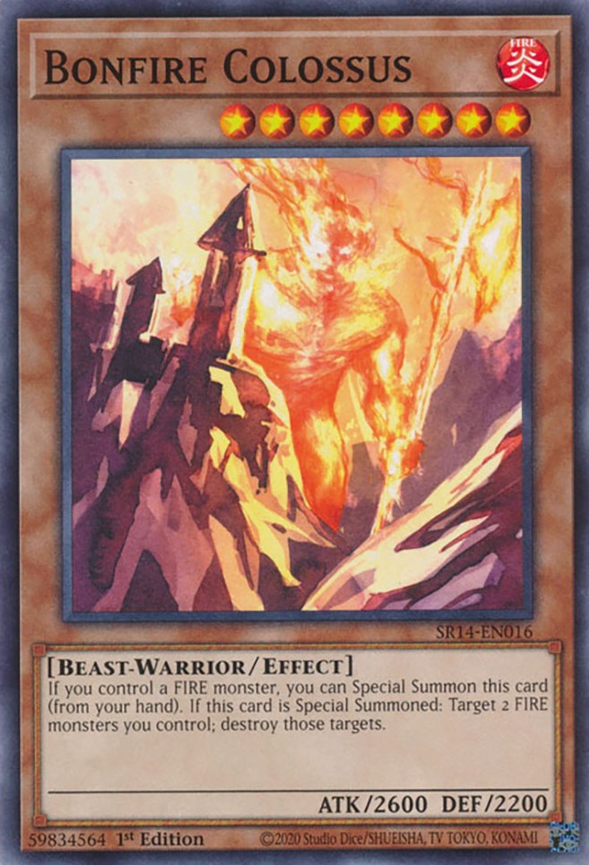 Bonfire Colossus [SR14-EN016] Common - Card Brawlers | Quebec | Canada | Yu-Gi-Oh!