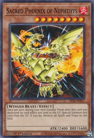 Sacred Phoenix of Nephthys [SR14-EN017] Common - Card Brawlers | Quebec | Canada | Yu-Gi-Oh!