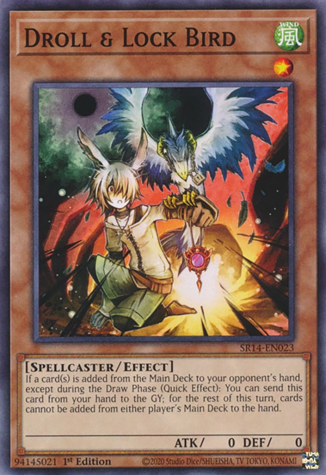 Droll & Lock Bird [SR14-EN023] Common - Card Brawlers | Quebec | Canada | Yu-Gi-Oh!