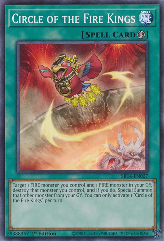 Circle of the Fire Kings [SR14-EN027] Common - Card Brawlers | Quebec | Canada | Yu-Gi-Oh!