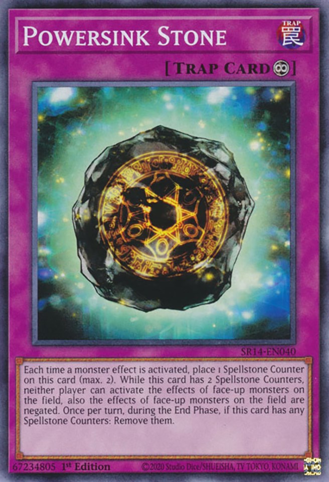 Powersink Stone [SR14-EN040] Common - Card Brawlers | Quebec | Canada | Yu-Gi-Oh!