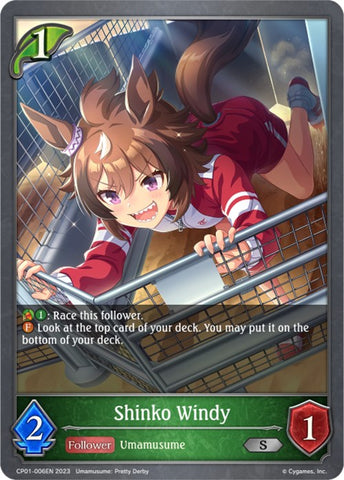 Shinko Windy (CP01-006EN) [Umamusume: Pretty Derby] - Card Brawlers | Quebec | Canada | Yu-Gi-Oh!