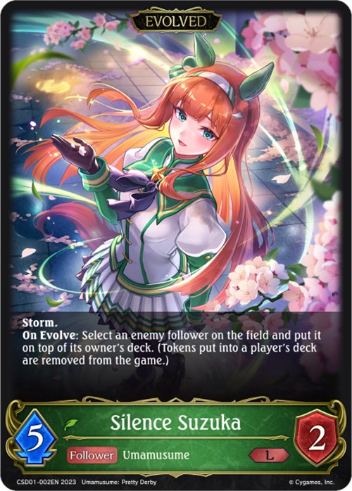 Silence Suzuka (Evolved) (CSD01-002EN) [Ready, Set, Umamusume!] - Card Brawlers | Quebec | Canada | Yu-Gi-Oh!