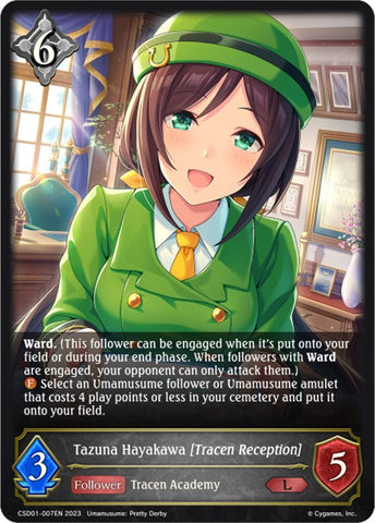 Tazuna Hayakawa [Tracen Reception] (CSD01-007EN) [Ready, Set, Umamusume!] - Card Brawlers | Quebec | Canada | Yu-Gi-Oh!