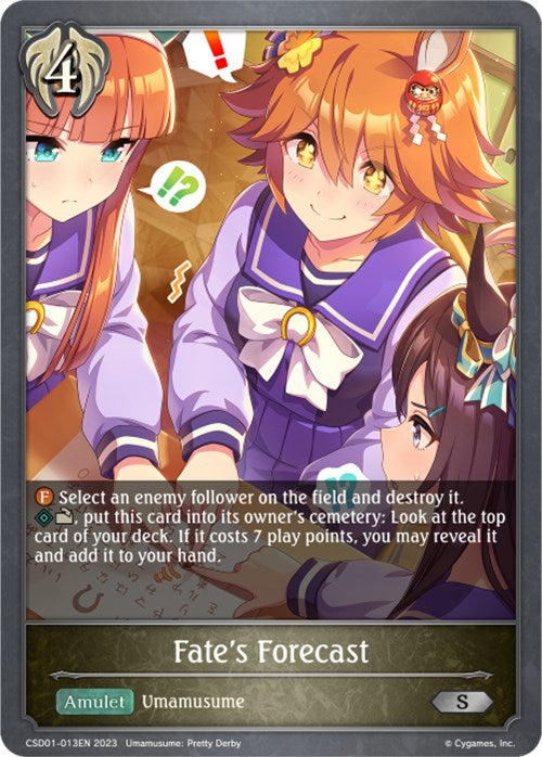 Fate's Forecast (CSD01-013EN) [Ready, Set, Umamusume!] - Card Brawlers | Quebec | Canada | Yu-Gi-Oh!