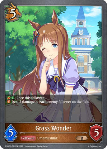 Grass Wonder (CSD01-022EN) [Ready, Set, Umamusume!] - Card Brawlers | Quebec | Canada | Yu-Gi-Oh!