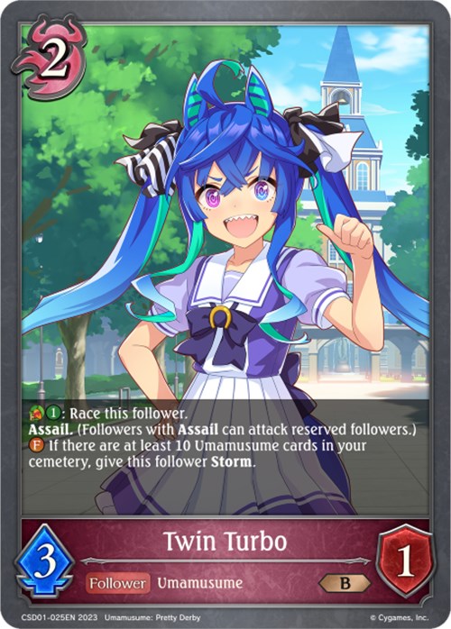 Twin Turbo (CSD01-025EN) [Ready, Set, Umamusume!] - Card Brawlers | Quebec | Canada | Yu-Gi-Oh!