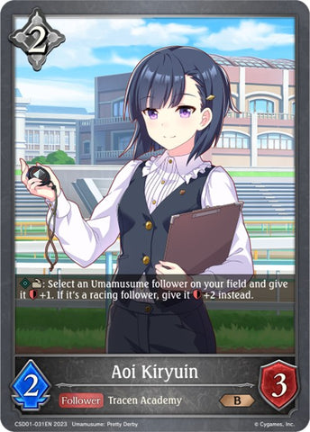 Aoi Kiryuin (CSD01-031EN) [Ready, Set, Umamusume!] - Card Brawlers | Quebec | Canada | Yu-Gi-Oh!