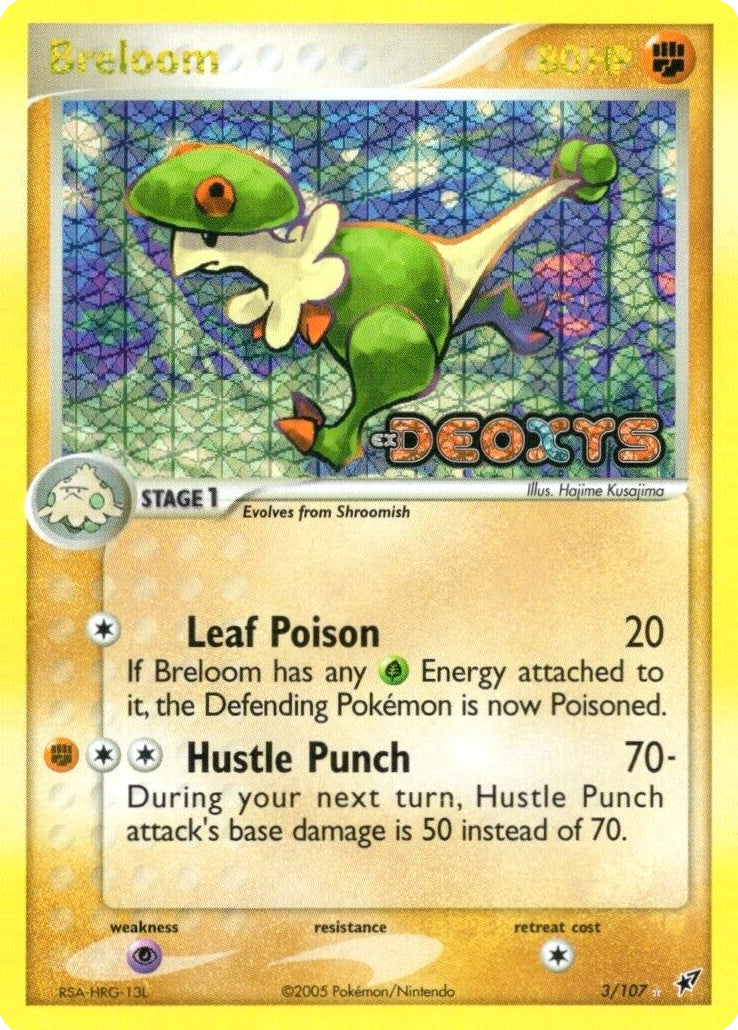 Breloom (3/107) (Stamped) [EX: Deoxys] - Card Brawlers | Quebec | Canada | Yu-Gi-Oh!