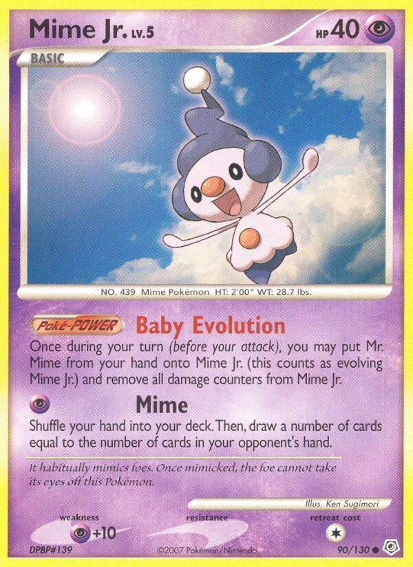 Mime Jr. (90/130) [Diamond & Pearl: Base Set] - Card Brawlers | Quebec | Canada | Yu-Gi-Oh!