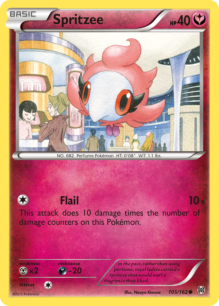 Spritzee (105/162) [XY: BREAKthrough] - Card Brawlers | Quebec | Canada | Yu-Gi-Oh!