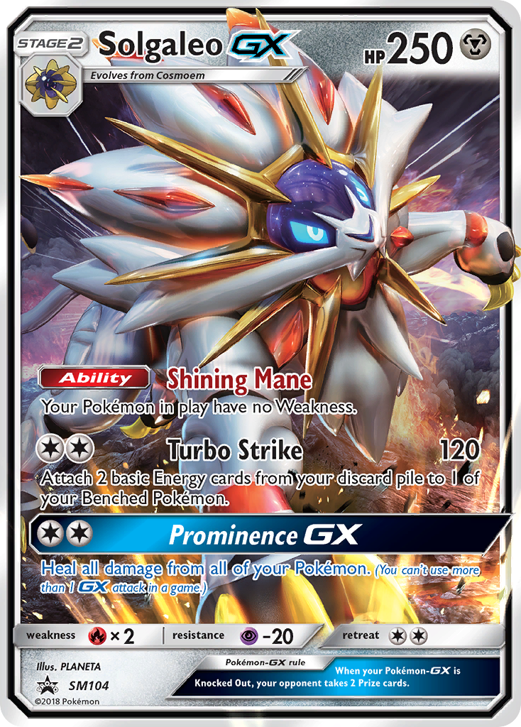 Solgaleo GX (SM104) [Sun & Moon: Black Star Promos] - Card Brawlers | Quebec | Canada | Yu-Gi-Oh!