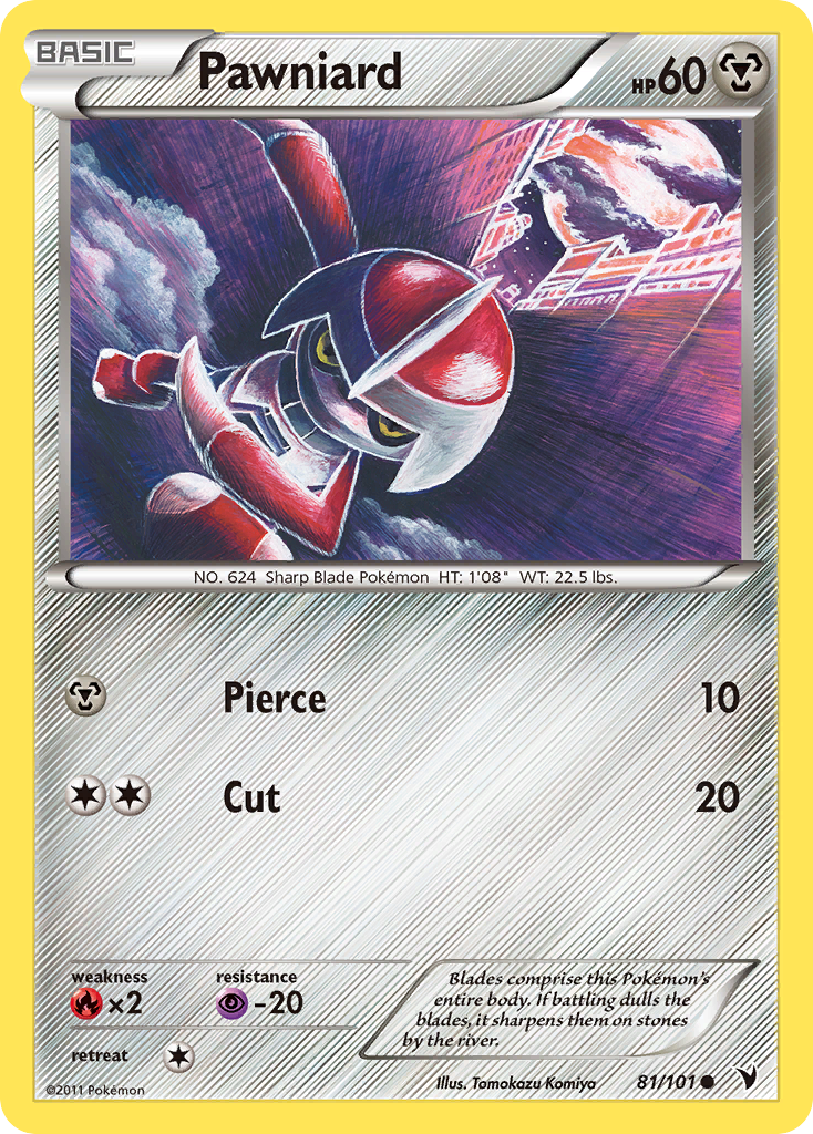 Pawniard (81/101) [Black & White: Noble Victories] - Card Brawlers | Quebec | Canada | Yu-Gi-Oh!