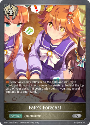 Fate's Forecast (CP01-073EN) [Umamusume: Pretty Derby] - Card Brawlers | Quebec | Canada | Yu-Gi-Oh!