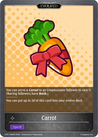 Carrot (CP01-085EN) [Umamusume: Pretty Derby] - Card Brawlers | Quebec | Canada | Yu-Gi-Oh!