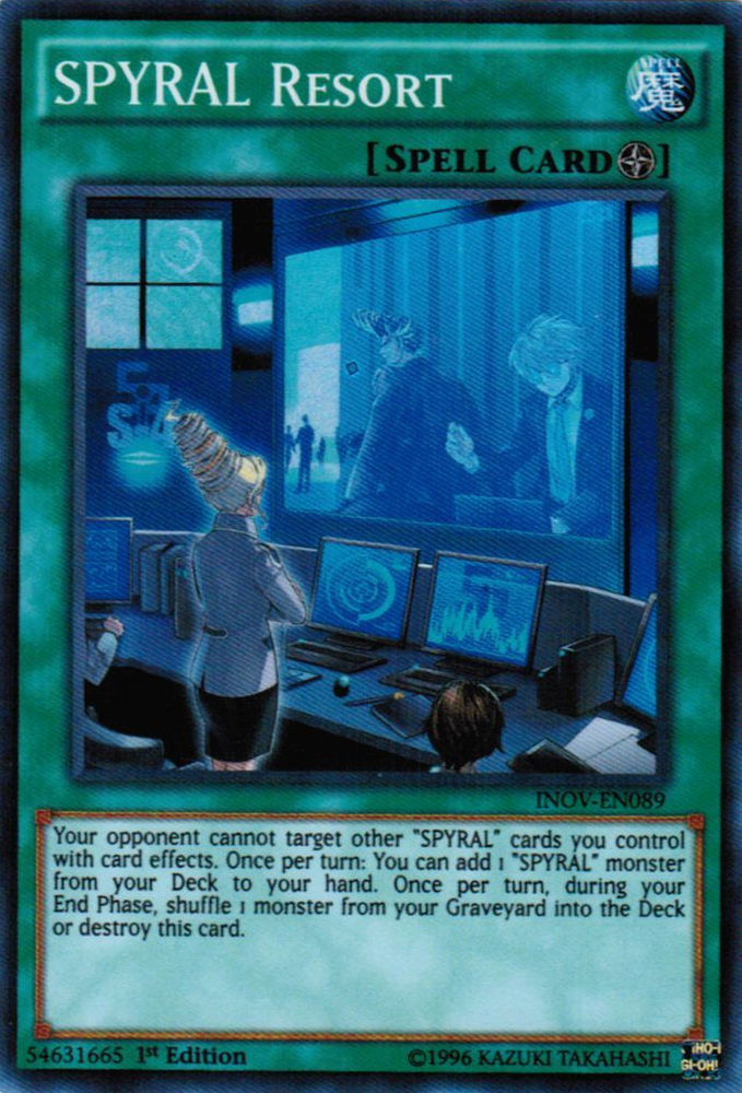 Spyral Resort [INOV-EN089] Super Rare - Yu-Gi-Oh! - Card Brawlers | Quebec | Canada |